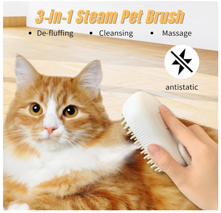 Cepillo Para Mascotas 3 En 1 - el original